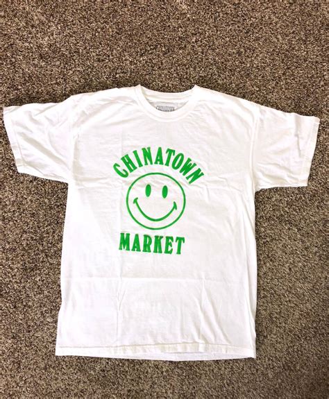 complexcon x gucci x chinatown market tee|Market Complexcon Chinatown market x Gucci smiley short .